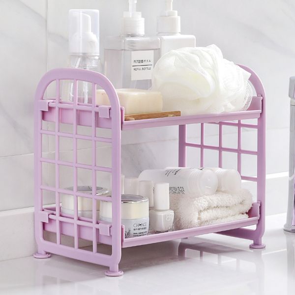 4 color optional double plastic storage rack deskfinishing rack kitchen bathroom vanity floor zp3121710
4 color optional double plastic storage rack deskfinishing rack kitchen bathroom vanity floor zp3121710