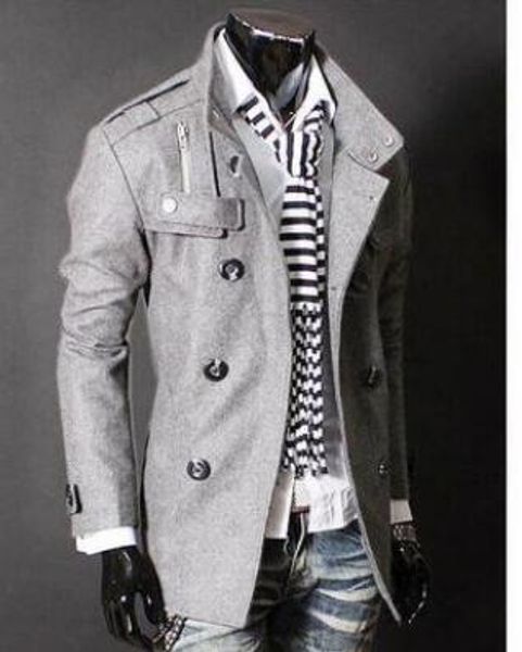 sellingnew fashion men's luxury style slim casual double-button jacket coat overcoat man outerwear black gray size m-4xl y002, Black;brown
sellingnew fashion men's luxury style slim casual double-button jacket coat overcoat man outerwear black gray size m-4xl y002, Black;brown