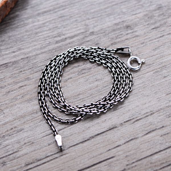 metjakt vintage thai silver 925 sterling silver 1.0mm link chain necklace fit pendant charm for jewelry 40cm 45cm 50cm
metjakt vintage thai silver 925 sterling silver 1.0mm link chain necklace fit pendant charm for jewelry 40cm 45cm 50cm