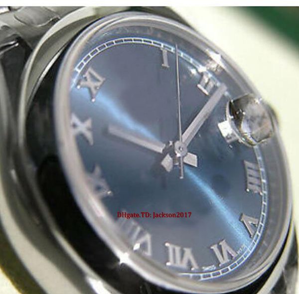 christmas gift original box certificate lady women watches 178240 midsize stainless steel blue roman dial 31mm, Slivery;brown
christmas gift original box certificate lady women watches 178240 midsize stainless steel blue roman dial 31mm, Slivery;brown