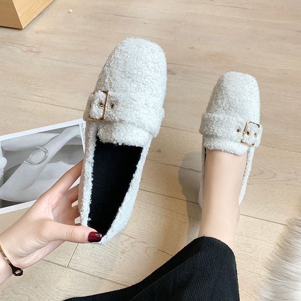 casual woman platform shoes loafers fur white sneakers square toe slip-on soft women flats women's moccasins modis all-match, Black
casual woman platform shoes loafers fur white sneakers square toe slip-on soft women flats women's moccasins modis all-match, Black