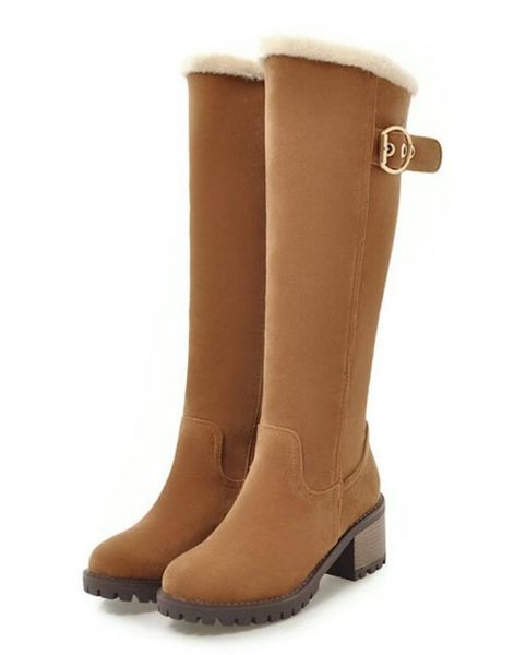 woman matin knee high boots square high heels zip ladies chaussure women winter snow warm shoes zapatos mujer sapato xz180052, Black
woman matin knee high boots square high heels zip ladies chaussure women winter snow warm shoes zapatos mujer sapato xz180052, Black
