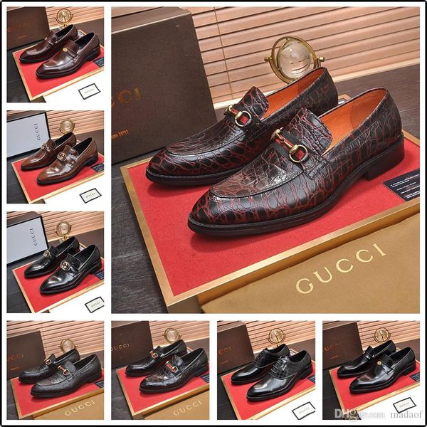 18ss brand mens shoes dress luxury genuine leather fashion slip-on formal business men shoes for loafers 2020 new yetc6, Black
18ss brand mens shoes dress luxury genuine leather fashion slip-on formal business men shoes for loafers 2020 new yetc6, Black