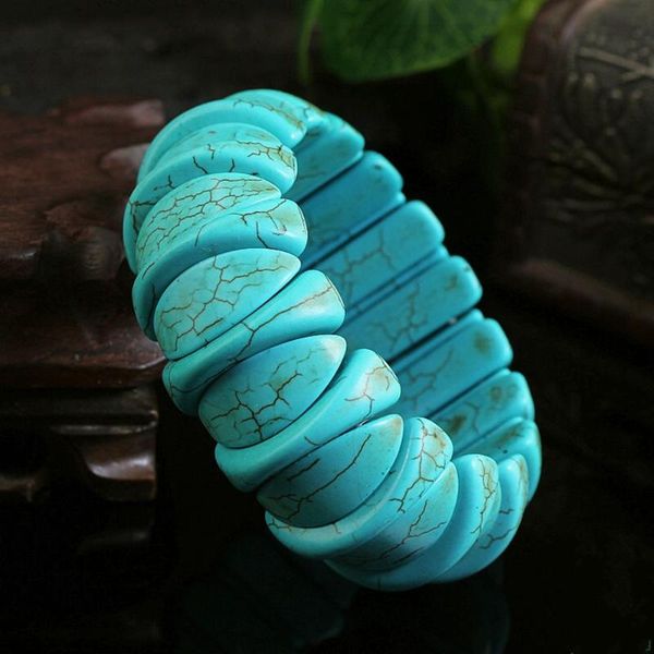 new trendy turquoises beads bracelet classic stone beaded bracelets for men women fashion jewelry wrist accessories bangle b250, Golden;silver
new trendy turquoises beads bracelet classic stone beaded bracelets for men women fashion jewelry wrist accessories bangle b250, Golden;silver