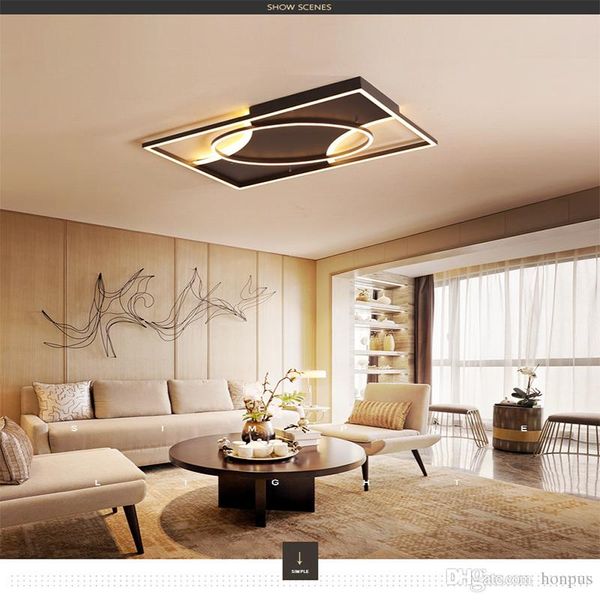 led ceiling light creative aluminum acrylic ceiling light rectangular ultra-thin brown nordic simple rc dimmable led pendant light ac85-265v
led ceiling light creative aluminum acrylic ceiling light rectangular ultra-thin brown nordic simple rc dimmable led pendant light ac85-265v