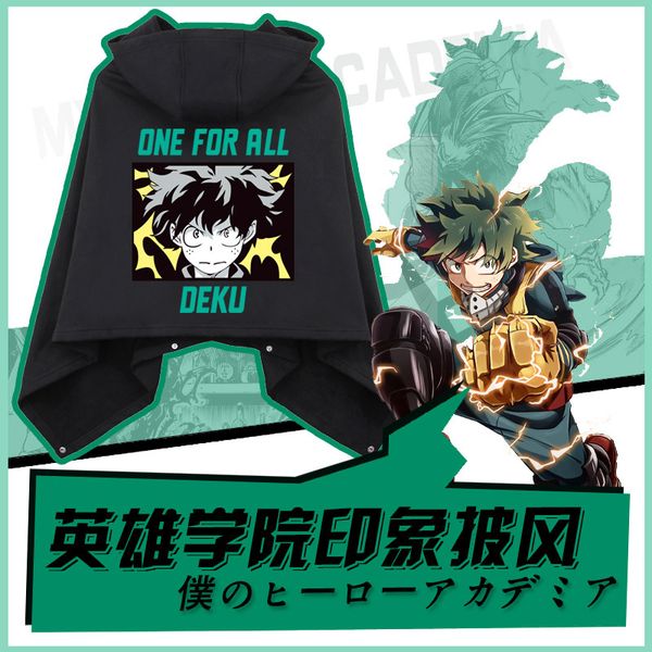 anime my hero academia cosplay bakugou katsuki midoriya izuku warm cloak hooded siesta air conditioning blanket coat cape, Black
anime my hero academia cosplay bakugou katsuki midoriya izuku warm cloak hooded siesta air conditioning blanket coat cape, Black