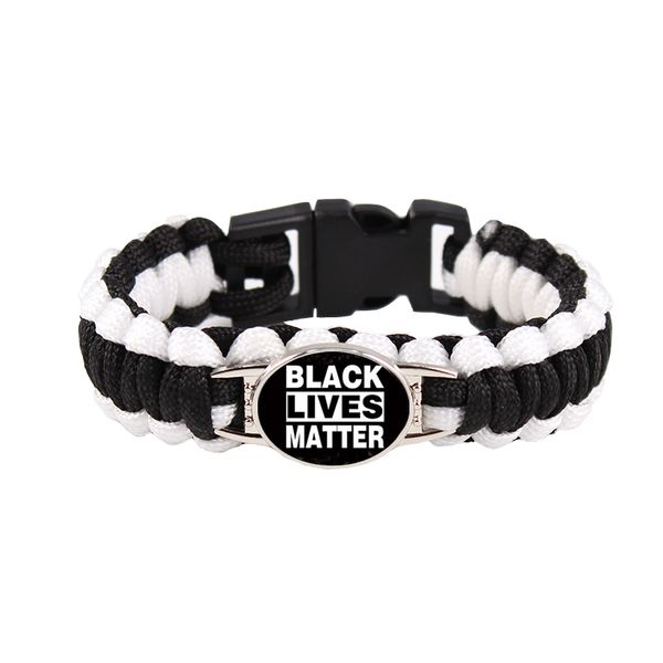 dropshipping support the black all black lives matter i can't breathe not one more paracord bracelets mens bracelets for women, Golden;silver
dropshipping support the black all black lives matter i can't breathe not one more paracord bracelets mens bracelets for women, Golden;silver