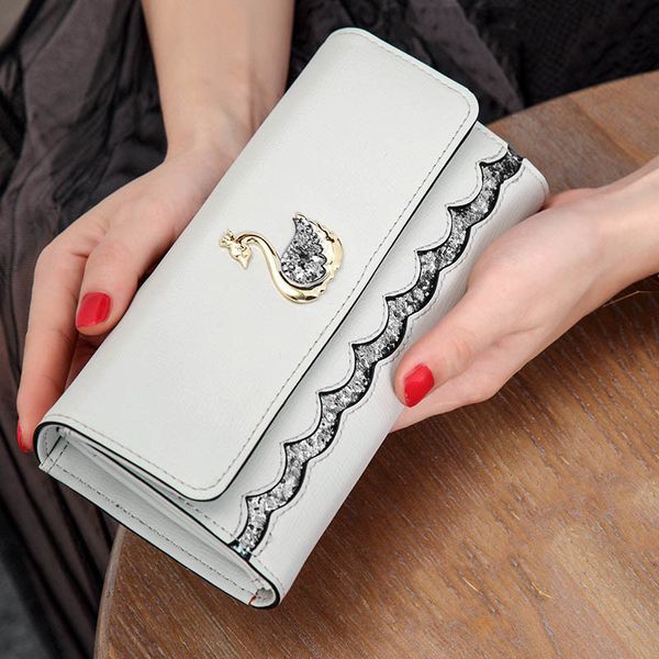 brand fashion women wallet swan sequin lovely long purse womens wallets card holder pu leather phone female, Red;black
brand fashion women wallet swan sequin lovely long purse womens wallets card holder pu leather phone female, Red;black