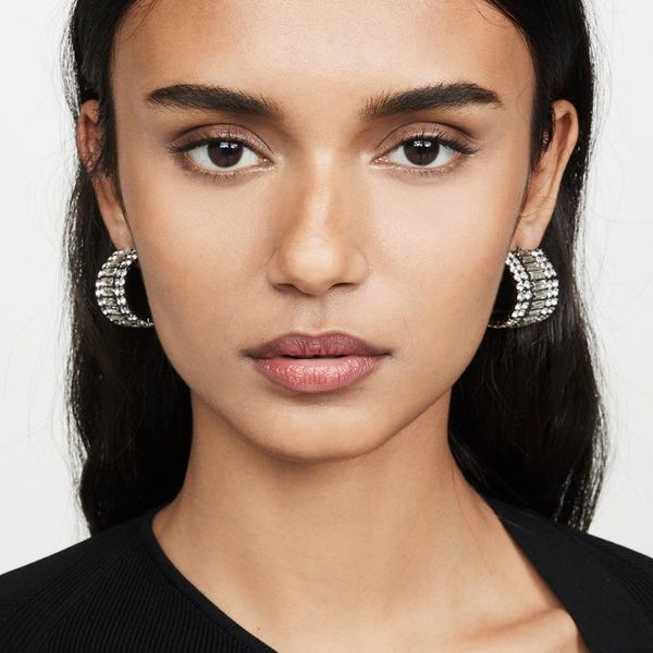 crystal rhinestone hoop earrings for women bridal wedding jewelry geometric big statement earrings girls prom party gift, Golden;silver
crystal rhinestone hoop earrings for women bridal wedding jewelry geometric big statement earrings girls prom party gift, Golden;silver