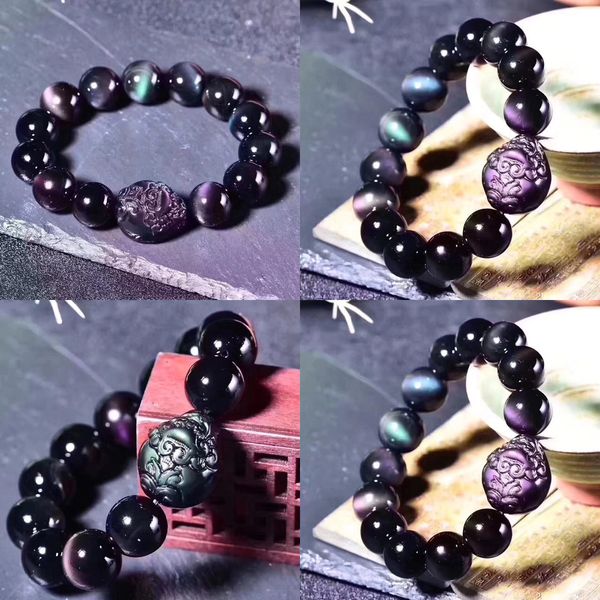 natural ice rainbow eye black yao with ice colored beads hand string men and women fund bracelet kids bracelets tasbih prayer
natural ice rainbow eye black yao with ice colored beads hand string men and women fund bracelet kids bracelets tasbih prayer