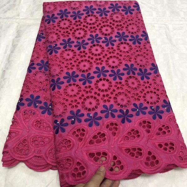 5yards/pc) fuchsia pink african cotton lace fabric beautiful holes embroidered swiss voile lace for party cll097, Pink;blue
5yards/pc) fuchsia pink african cotton lace fabric beautiful holes embroidered swiss voile lace for party cll097, Pink;blue