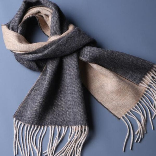 autumn and winter scarf for mens double color pure wool scarf new warm tassel shawl mens neck, Blue;gray
autumn and winter scarf for mens double color pure wool scarf new warm tassel shawl mens neck, Blue;gray