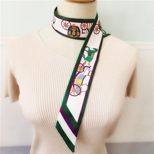 fashion new small scarf silk scarf women's versatile narrow fashion chain ribbon, wrist strap ribbon wholesale 653, Blue;gray
fashion new small scarf silk scarf women's versatile narrow fashion chain ribbon, wrist strap ribbon wholesale 653, Blue;gray