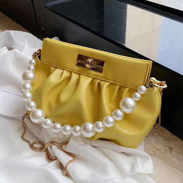 solid color pearl tote bag 2020 fashion new high-quality pu leather women's handbag chain shoulder messenger bag purses
solid color pearl tote bag 2020 fashion new high-quality pu leather women's handbag chain shoulder messenger bag purses