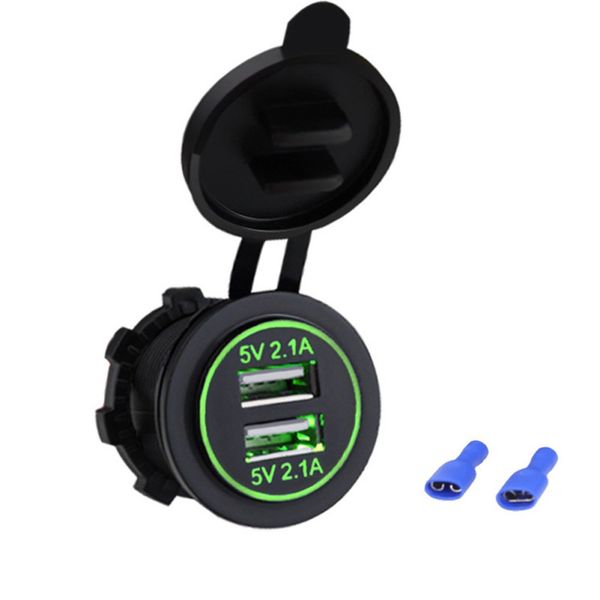 12v-24v modification car motorcycle usb charger dual usb single led aperture waterproof 4.2a charger socket
12v-24v modification car motorcycle usb charger dual usb single led aperture waterproof 4.2a charger socket