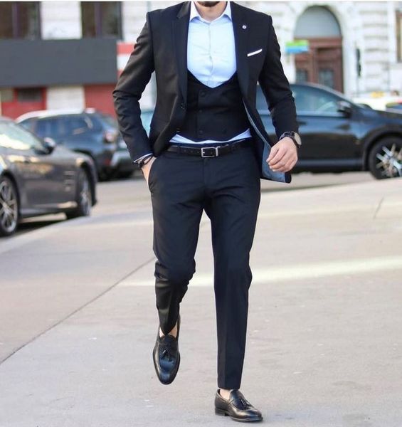 latest coat pant design black 3 pieces suits business jacket tuxedos blazer for wedding groom prom evening(blazer+vest+pants), White;black
latest coat pant design black 3 pieces suits business jacket tuxedos blazer for wedding groom prom evening(blazer+vest+pants), White;black