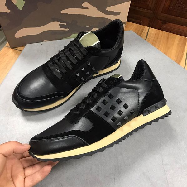 women mens leather fashion luxury designer shoes white leather open sneaker with black white trainers chaussures baskets 35-46 
women mens leather fashion luxury designer shoes white leather open sneaker with black white trainers chaussures baskets 35-46
