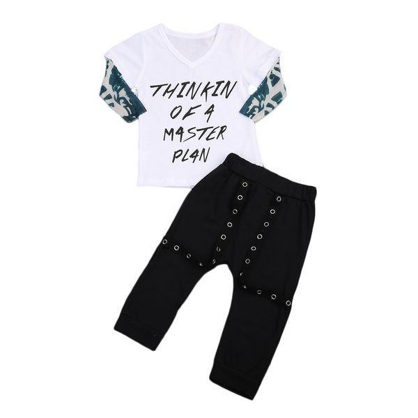 2PCS Newborn Baby Boy Clothes Long Sleeve V-neck Letter Print T-shirt Tops+Pant Trouser Fashion Kids Clothing Set 0-24M
2PCS Newborn Baby Boy Clothes Long Sleeve V-neck Letter Print T-shirt Tops+Pant Trouser Fashion Kids Clothing Set 0-24M