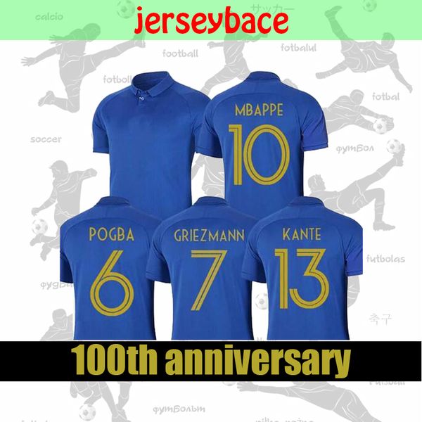 Mbappe france 100th anniver ary occer jer ey blue thailand griezmann pogba giroud kante zidane henry umtiti kid kit football hirt
Mbappe france 100th anniver ary occer jer ey blue thailand griezmann pogba giroud kante zidane henry umtiti kid kit football hirt