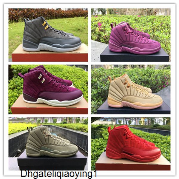 wholesale 12 xii bordeaux wheat grey quot green red purple suede men basketball shoes sports sneakers size 7-13, Black
wholesale 12 xii bordeaux wheat grey quot green red purple suede men basketball shoes sports sneakers size 7-13, Black