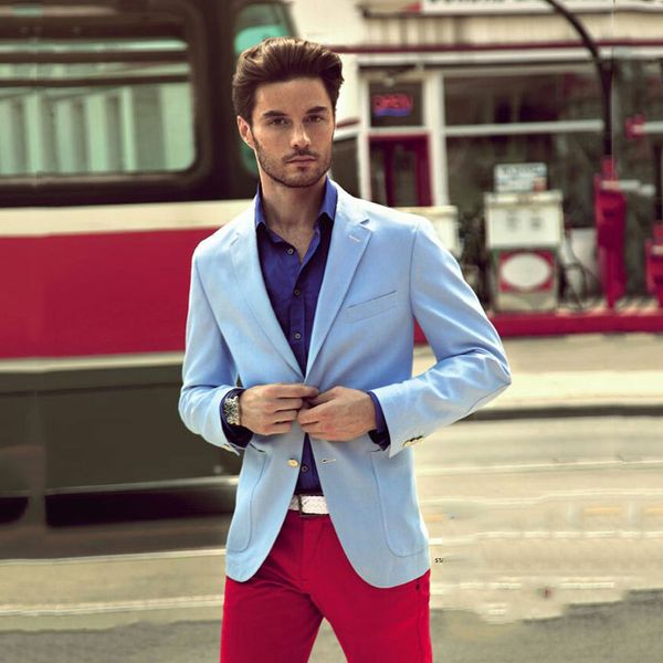 tailored blue prom men suits for wedding red pants man blazer groom tuxedos slim terno masculino costume homme trajes de hombre 2piece, Black;gray
tailored blue prom men suits for wedding red pants man blazer groom tuxedos slim terno masculino costume homme trajes de hombre 2piece, Black;gray