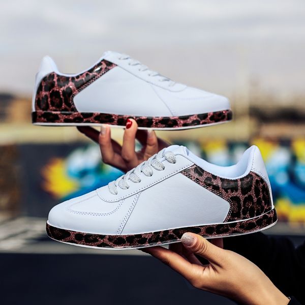 spring leopard casual leather flat women shoes women shoes lace-up low white sneakers tenis masculino adulto, Black
spring leopard casual leather flat women shoes women shoes lace-up low white sneakers tenis masculino adulto, Black