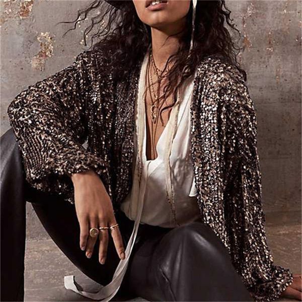women club loose cardigan long sleeved v neck shirts fashion women shirts sequins designer shirts, White
women club loose cardigan long sleeved v neck shirts fashion women shirts sequins designer shirts, White