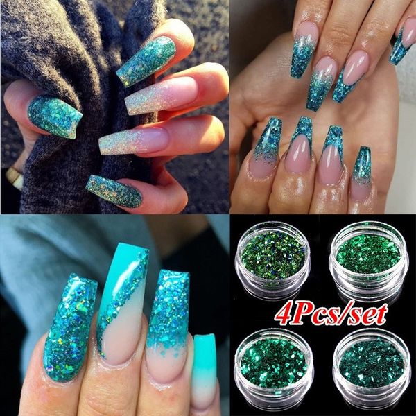 4pcs/set mermaid mirror irregular paillette holographic ab nail glitter shell flakes diy foil pieces sequins nail art decoration
4pcs/set mermaid mirror irregular paillette holographic ab nail glitter shell flakes diy foil pieces sequins nail art decoration