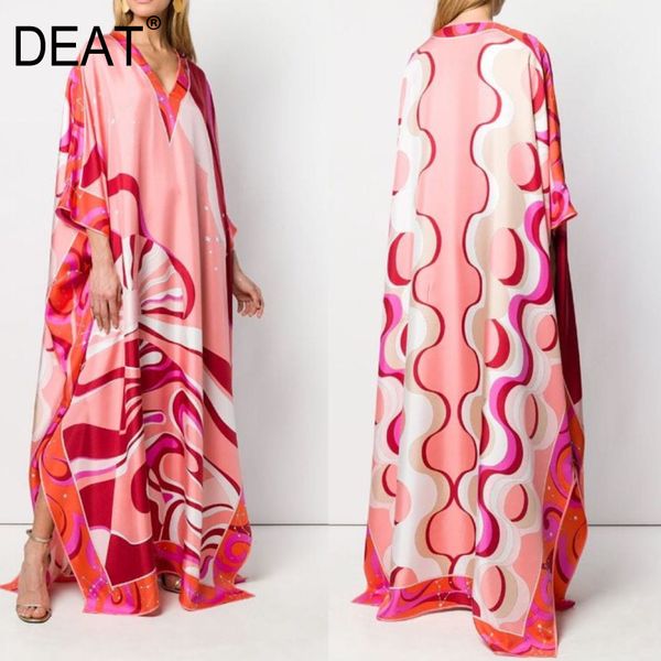 casual dresses [deat 2021 spring summer arrivals v-neck half sleeve print pattern women loose streetwear floor-length dress aw96211s, Black;gray
casual dresses [deat 2021 spring summer arrivals v-neck half sleeve print pattern women loose streetwear floor-length dress aw96211s, Black;gray
