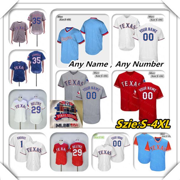 20019 Final Season Texas Jersey Rangers Joey Gallo Shin-Soo Choo Elvis Andrus Rougned Odor Beltre Ryan Centeno Miller Men Women Kid Custom
20019 Final Season Texas Jersey Rangers Joey Gallo Shin-Soo Choo Elvis Andrus Rougned Odor Beltre Ryan Centeno Miller Men Women Kid Custom