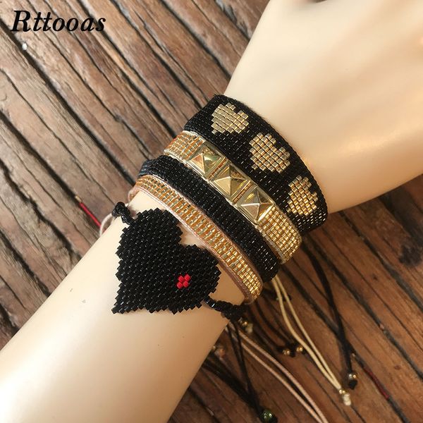 rttooas handmade miyuki beads bracelet 5 pcs/set bracelet women pulseras mujer 2020 fashion female jewelry, Golden;silver
rttooas handmade miyuki beads bracelet 5 pcs/set bracelet women pulseras mujer 2020 fashion female jewelry, Golden;silver
