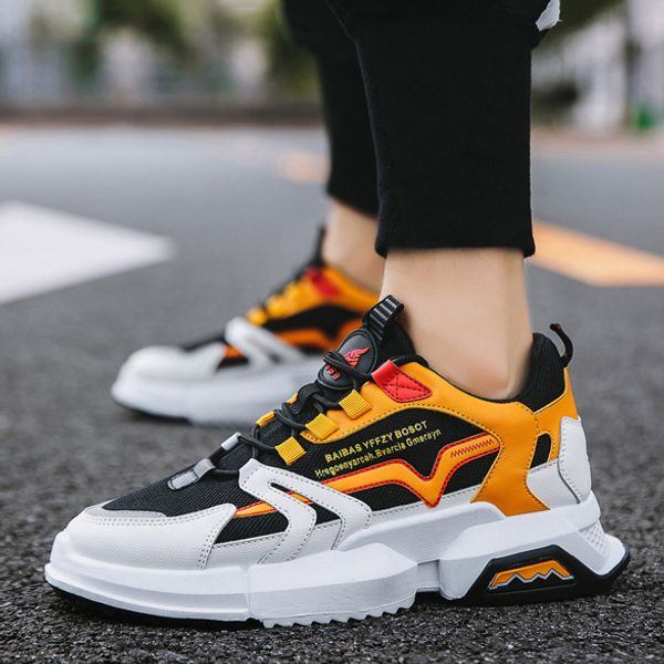 new season brand casual shoes platform old dad sneaker combination shoes mens fashion casual shoes size 40-44, Black
new season brand casual shoes platform old dad sneaker combination shoes mens fashion casual shoes size 40-44, Black