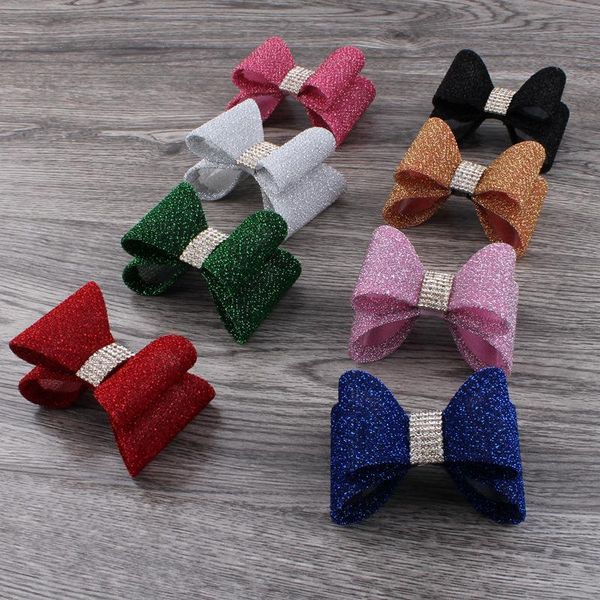 16pcs/lot 16colors hair clips luxe gold dust hair bows for headbands shiny hard pvc bow for kids rhinestone girls hair accessories, Golden;silver
16pcs/lot 16colors hair clips luxe gold dust hair bows for headbands shiny hard pvc bow for kids rhinestone girls hair accessories, Golden;silver