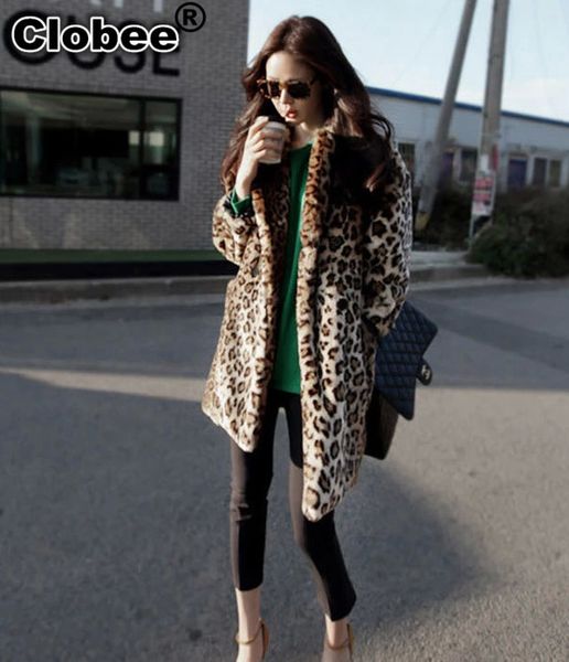 leopard fur coat long sleeve double pocket long coat female flagship models faux fur winter outerwear warm plus size v802, Black
leopard fur coat long sleeve double pocket long coat female flagship models faux fur winter outerwear warm plus size v802, Black