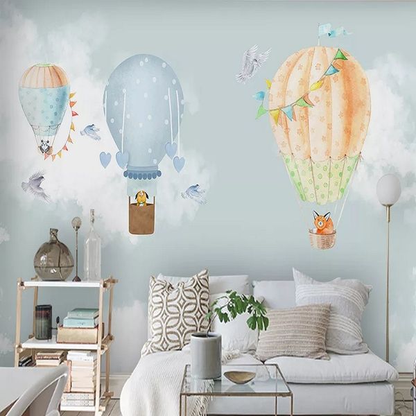 custom large mural 3d wallpaper modern nordic hydrogen balloon animal child bedroom mural tv back wall decor deep 5d embossed
custom large mural 3d wallpaper modern nordic hydrogen balloon animal child bedroom mural tv back wall decor deep 5d embossed