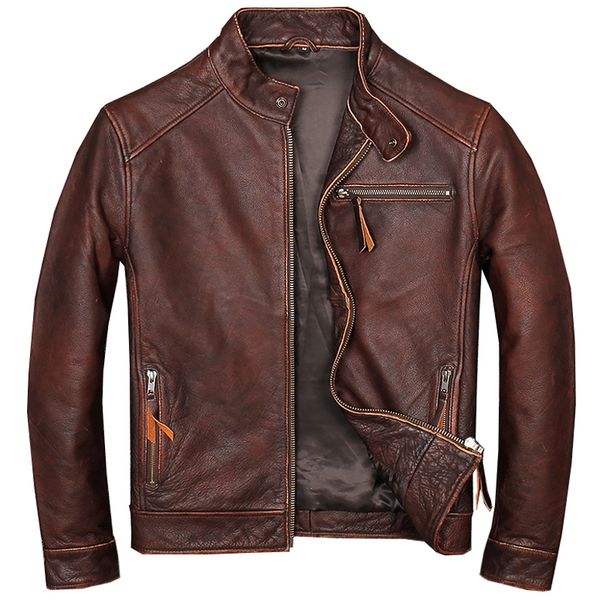 men's leather & faux mens genuine jacket and coats european fashion plus size xxxl streetwear spring autumn cowhide overcoat for men a0, Black
men's leather & faux mens genuine jacket and coats european fashion plus size xxxl streetwear spring autumn cowhide overcoat for men a0, Black