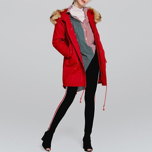 dsquaenhd chic women winter jacket warm thick parkas casual loose long coats zipper pockets patchwork fur hat clothing plus size, Black
dsquaenhd chic women winter jacket warm thick parkas casual loose long coats zipper pockets patchwork fur hat clothing plus size, Black