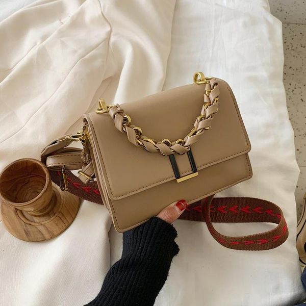 fashion wide shoulder strap women bag 2020 new simple solid wild portable small square bag shoulder diagonal girl's tide
fashion wide shoulder strap women bag 2020 new simple solid wild portable small square bag shoulder diagonal girl's tide