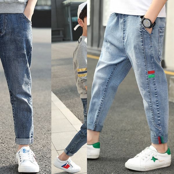 oobos boys' summer 2020 children's trousers medium and large children's casual all-match small foot single and jeans single p, Blue
oobos boys' summer 2020 children's trousers medium and large children's casual all-match small foot single and jeans single p, Blue