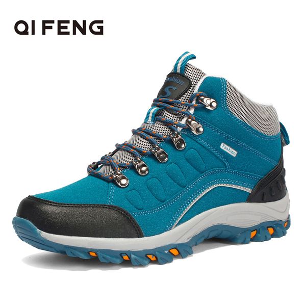 men women outdoor sports ankle hiking boots new fashion trekking shoes pro-mountain climbing wear resisting footwear
men women outdoor sports ankle hiking boots new fashion trekking shoes pro-mountain climbing wear resisting footwear