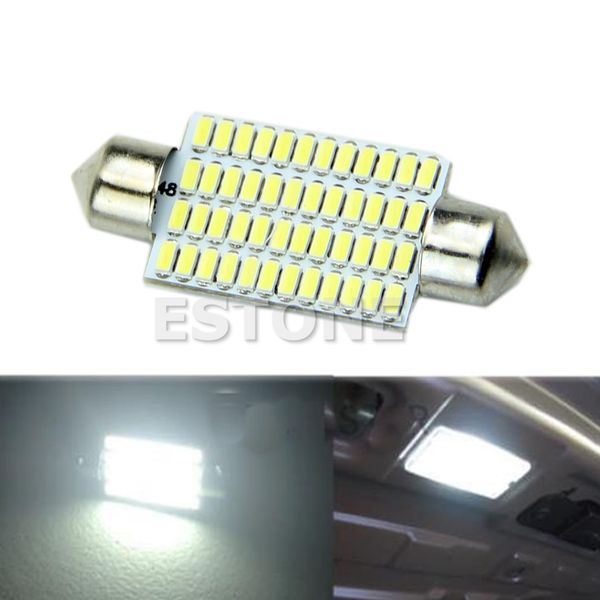 drop ship new 42mm 48 led 3014 smd white car interior light festoon dome bulbs lamp 01#
drop ship new 42mm 48 led 3014 smd white car interior light festoon dome bulbs lamp 01#