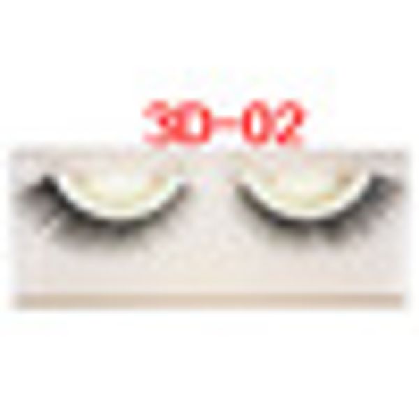 

fashion 3d layered long thick false fake eyelashes curved eye lashes