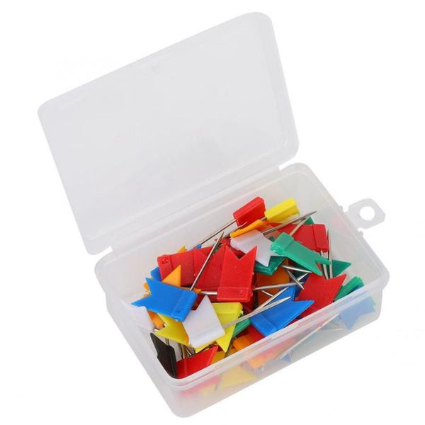 mixed color flag shape sewing fixing locating quilting pins hand crafts tools sewing supplies, Black
mixed color flag shape sewing fixing locating quilting pins hand crafts tools sewing supplies, Black