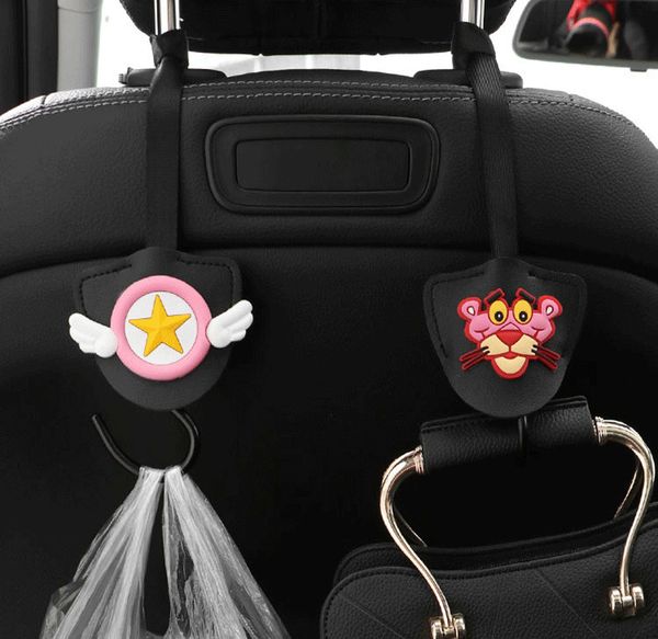 1pc universal car seat back hidden hook cartoon pu leather hanging storage holder auto interior accessories
1pc universal car seat back hidden hook cartoon pu leather hanging storage holder auto interior accessories