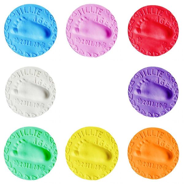 8 pieces air drying clay baby handprint footprint imprint casting fingerprint 
8 pieces air drying clay baby handprint footprint imprint casting fingerprint