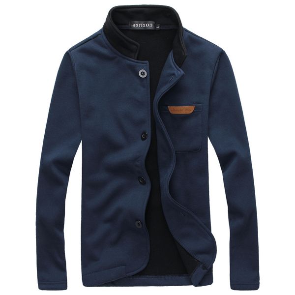 2018 new spring autumn sweatshirt men fashion solid single breasted cardigan men sweatercoat black navy blue gray plus size 5xl
2018 new spring autumn sweatshirt men fashion solid single breasted cardigan men sweatercoat black navy blue gray plus size 5xl
