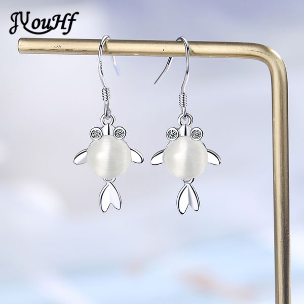 dangle & chandelier jyouhf elegant 925 sterling silver fish ear earrings for women korean style zircon opal stone earring jewelry gift
dangle & chandelier jyouhf elegant 925 sterling silver fish ear earrings for women korean style zircon opal stone earring jewelry gift