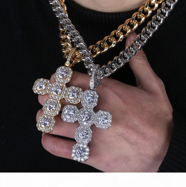 new zircon 92mm high and super large cross solid pendant retro hip hop big button necklace jewelry
new zircon 92mm high and super large cross solid pendant retro hip hop big button necklace jewelry