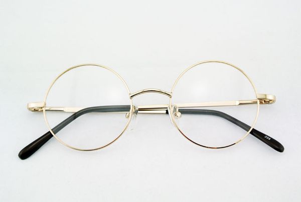 vintage round gold 42mm spring hinges metal eyeglass frames full rim myopia glasses -125 -250 -300 -350 -375 -600, Black
vintage round gold 42mm spring hinges metal eyeglass frames full rim myopia glasses -125 -250 -300 -350 -375 -600, Black