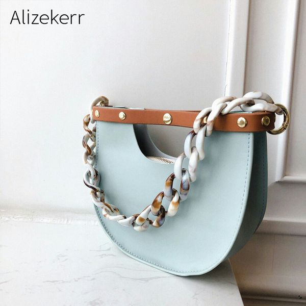 acrylic purses and handbag women new korea retro semicircle acrylic chain saddle shoulder bag ladies trend tote bag
acrylic purses and handbag women new korea retro semicircle acrylic chain saddle shoulder bag ladies trend tote bag